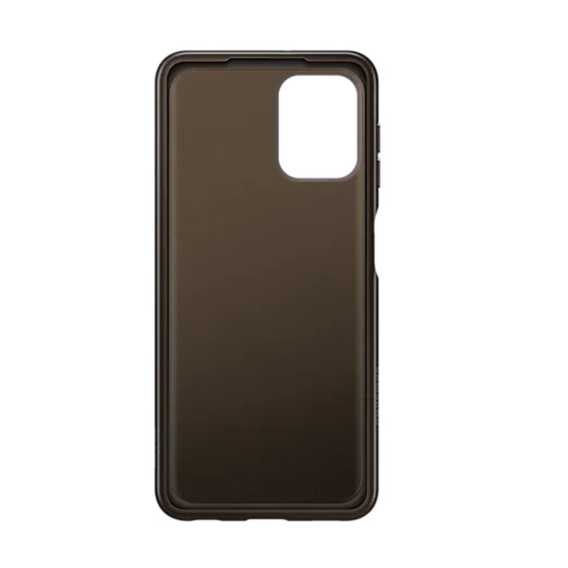 Samsung Soft Clear Cover for Galaxy A22 4G - Black