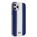 MINI HC PC/TPU Horiz Stripes Navy iPhone 12/12 Pro