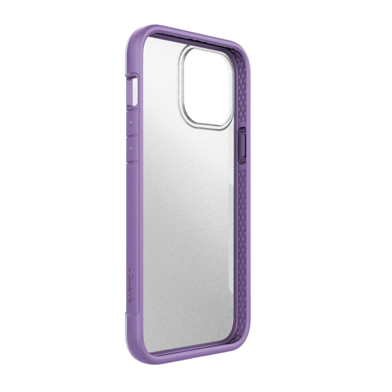 Raptic Terrain case for iPhone 13 Pro Max 6.7 Purple/Clear