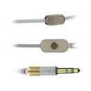 Audiofly AF56M In-Ear Headphone w/Clear-Talk Mic for smartphones - Vintage White