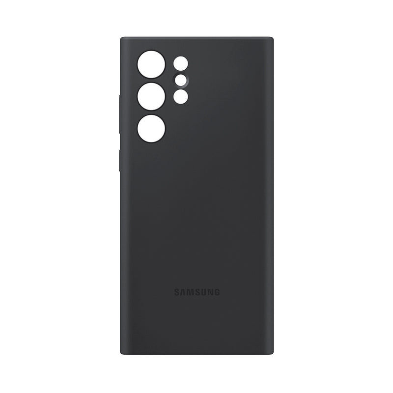 Samsung Silicone Cover Case Galaxy S22 Ultra Black