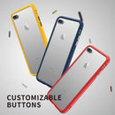 RhinoShield Mod case iPhone 7/8 Plus - Black Frame / Clear Back Plate