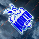 FAN EMBLEMS NORTH MELBOURNE KANGAROOS LOGO DECAL