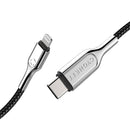 Cygnett Armoured Lightning to USB-C Cable 10cm - Black