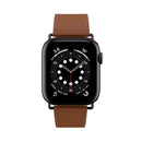 SwithEasy Classic Leather Band for Apple Watch 38/40/41mm - Brown