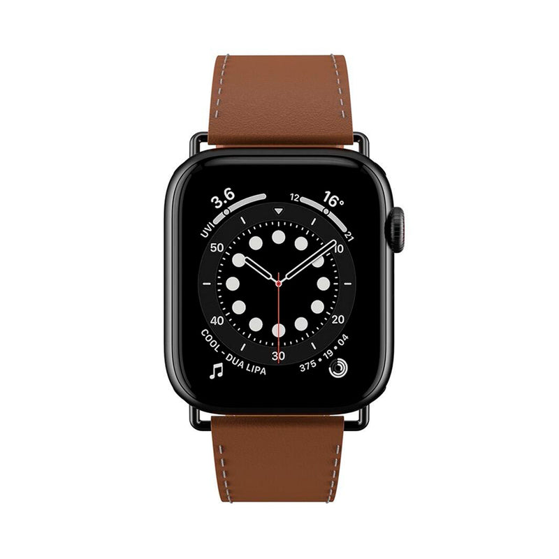 SwithEasy Classic Leather Band for Apple Watch 38/40/41mm - Brown