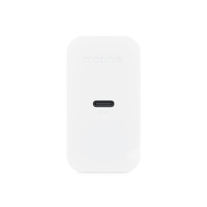 Mophie Speedport 67W Dual Port USB-C GaH Wall Charger White