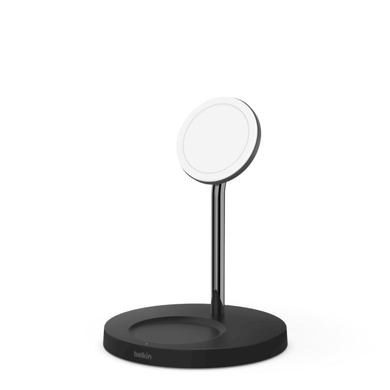 Belkin BOOSTCHARGE PRO 2-in-1 Wireless Charger Stand With MagSafe 15W