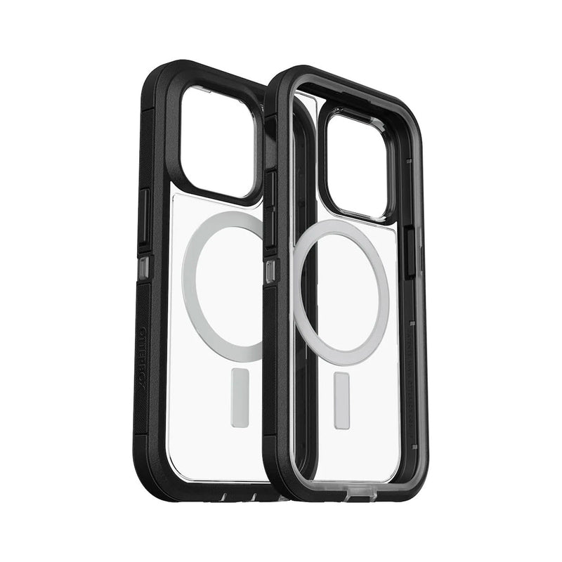Otterbox Defender XT Clear MagSafe Case For iPhone 14 Pro 6.1 - Black Crystal