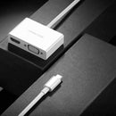 UGREEN Type-C to HDMI VGA Converter White