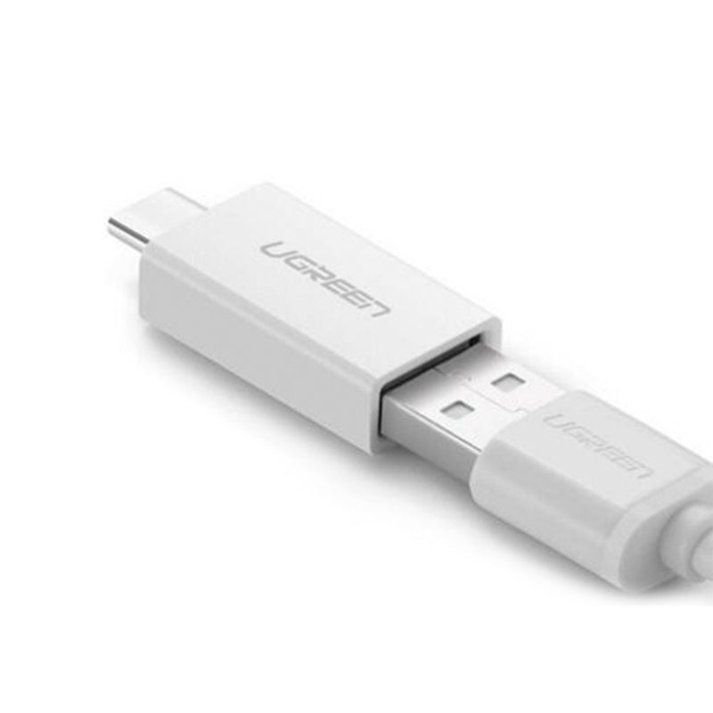 UGreen USB-C Male to USB-A Female Adapter White