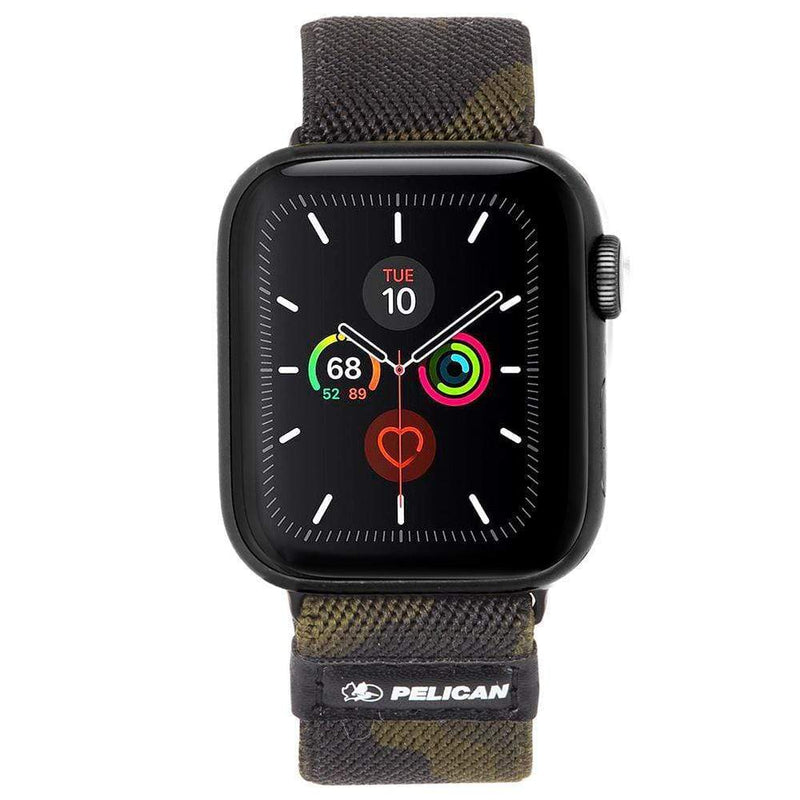 Pelican Protector Watch Band for Apple Watch 42/44/45mmmm - Camo Green