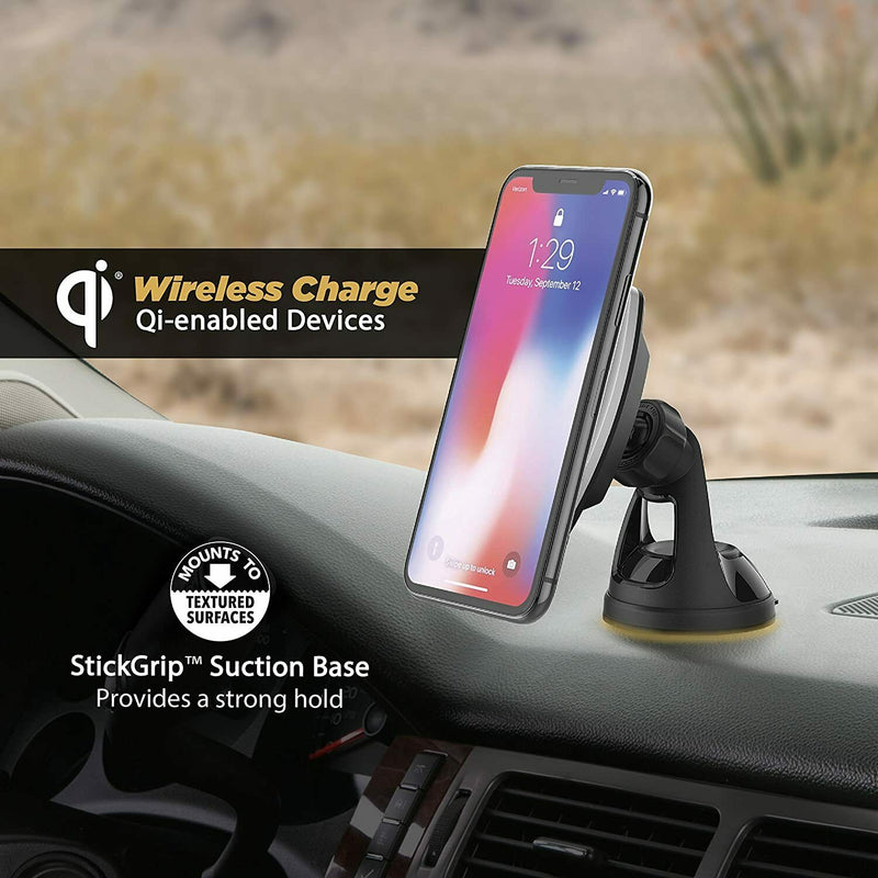 SCOSCHE MagicMount Pro Wireless Qi Car Charger