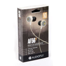 Audiofly AF56M In-Ear Headphone w/Clear-Talk Mic for smartphones - Vintage White