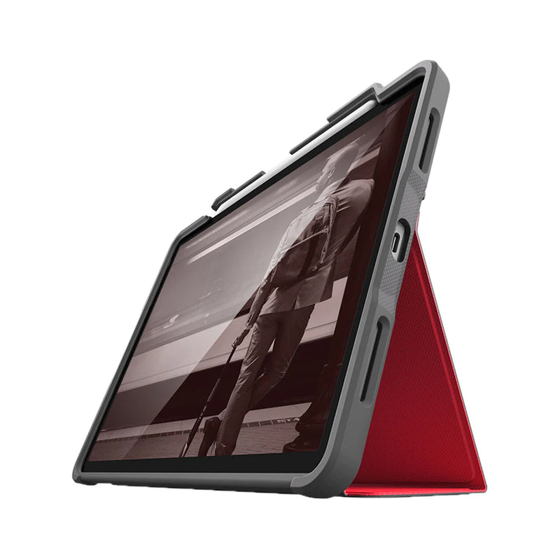 STM Goods Dux Plus Case for Case for iPad Air 4th Gen AP - Red