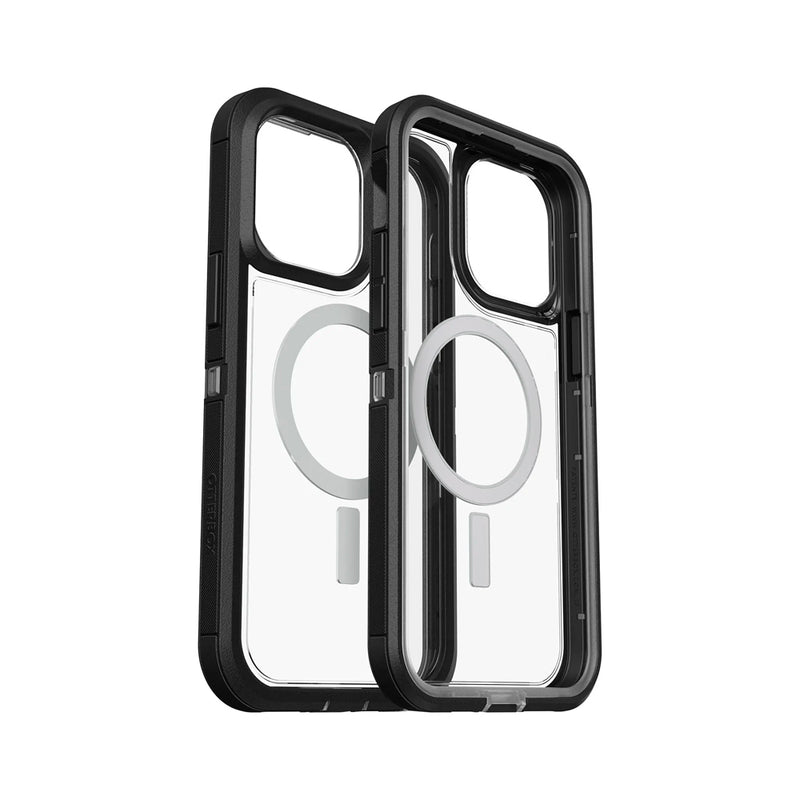 Otterbox Defender XT Clear MagSafe Case For iPhone 14 Pro Max 6.7 - Black Crystal
