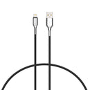 Cygnett Armoured Lightning to USB-A Cable - Black 10cm