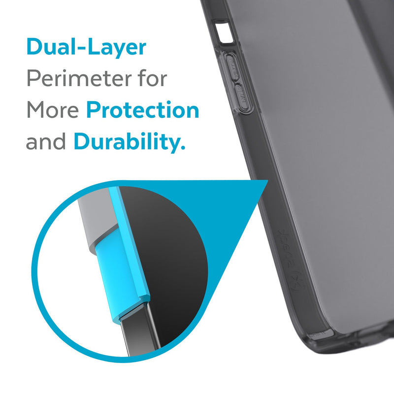 Speck Perfect Mist Black Case for iPhone 13 6.1 Obsidian/Obsidian