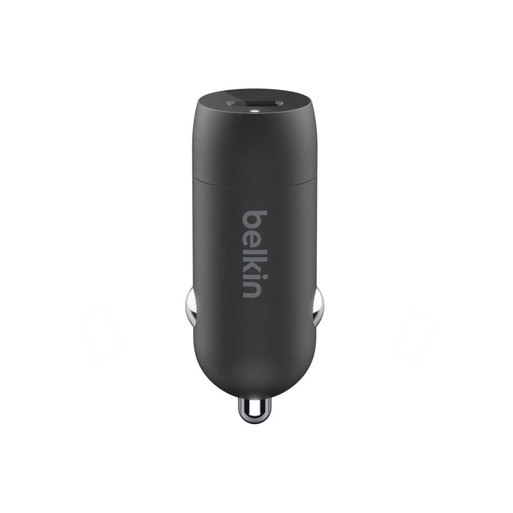 Belkin 20W USB-C PD Car Charger + USB-C to Lightning Cable For Apple Devices - Black