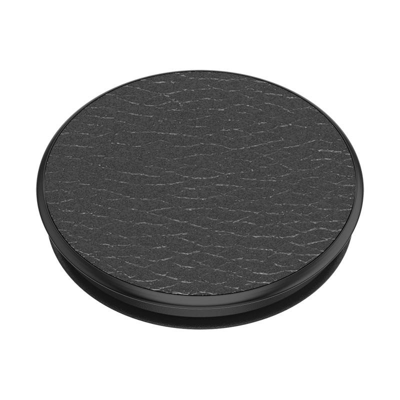 Popsockets PopGrip (Gen2) Pebbled Vegan Leather Black