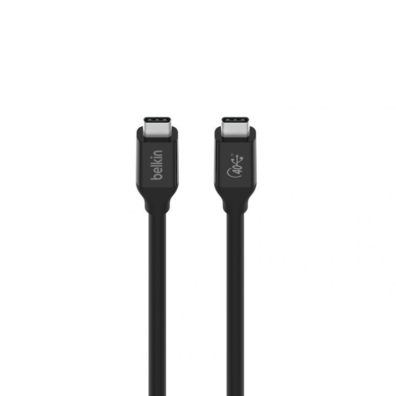 Belkin USB 4.0 Cable (USB-C to USB-C) 0.8m, Black