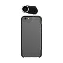 OlloClip 4in1 Photo Lens and Case for iPhone 6/6s Plus (Lens: Silver/Blk Case: Clear/Dark)