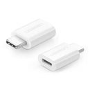 UGREEN USB 3.1 Type C to Micro USB Adapter 2.0 OTG Converter Data Adapter Male to Female White