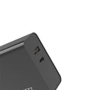 Cygnett PowerPlus 60W USB-C/ 12W USB-A + 1.5M C-C Cable & EU/UK/AU Adaptors - Black