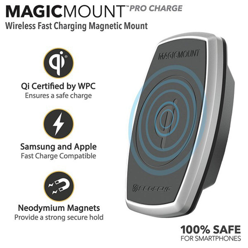 SCOSCHE Magicmount Pro Qi Wireless Charging Vent 5-10W