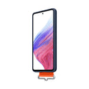 Samsung Silicone Cover with Strap Galaxy A53 5G Navy