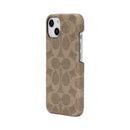 Coach Sllim Wrap Case for iPhone 13 Pro- Signature C Khaki