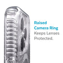 Speck Presidio Perfect-Clear with Grips Compatible with Magsafe for iPhone 13 Pro Clear