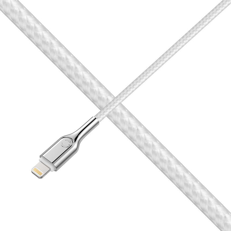 Cygnett Armoured Lightning to USB-A Cable - White 2m