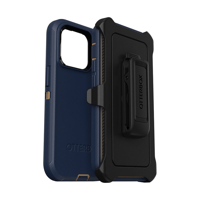 Otterbox Defender Case For iPhone 14 Pro 6.1- Blue Suede Shoes