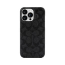 Coach Slim Wrap Case for iPhone 14 Pro Max Signature C Black