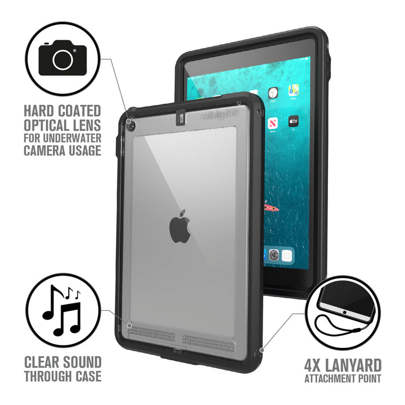 Catalyst Waterproof Case for iPad 10.2" 7th/8th/9th Gen (Black)