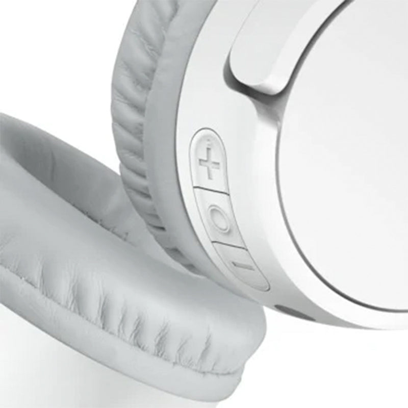 Belkin SoundForm Mini Wireless On-Ear Headphones for Kids - White