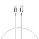 Cygnett Armoured 2.0 USB-C to USB-A (3A/60W) Cable 3M - White