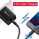 UGREEN USB A 2.0 Male To Micro Data FAST Charging Cable 1m Black For Android