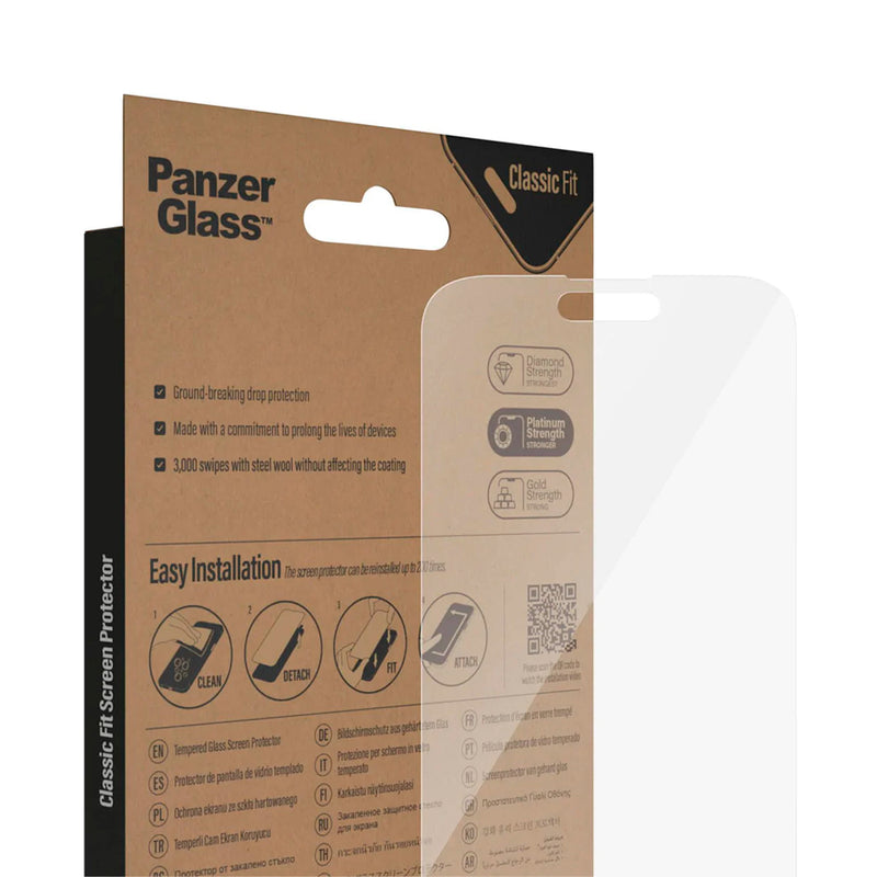 PanzerGlass Classic Fit Antibacterial Jaguar Case for iPhone 14 Pro Max