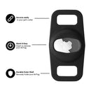Case-Mate AirTag Mount For Dog Collar Black