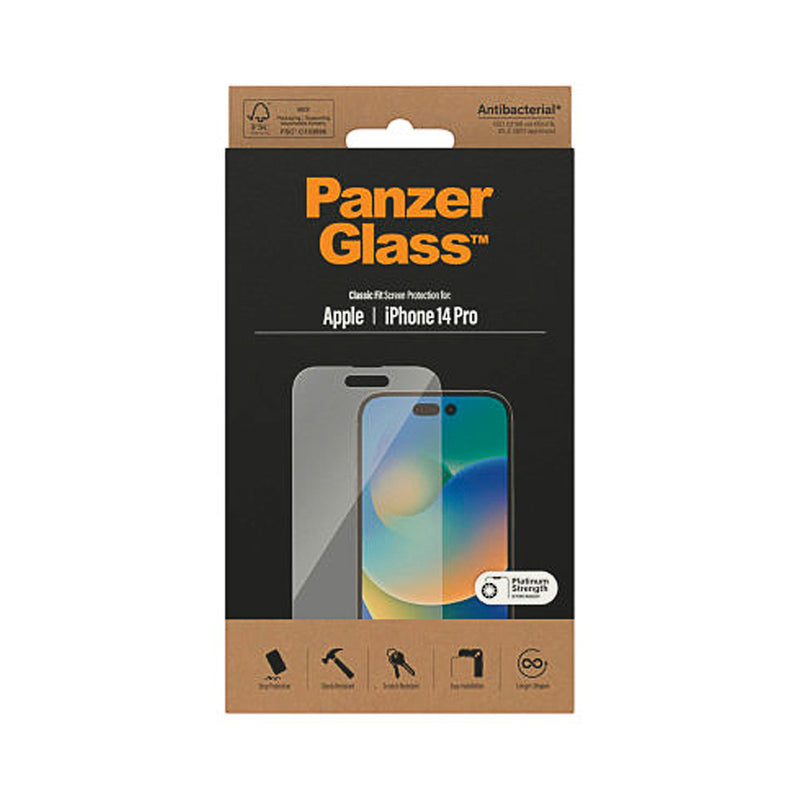 PanzerGlass Classic Fit Antibacterial BMW Case for iPhone 14 Pro