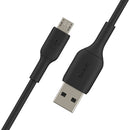 Belkin BoostCharge USB-A to Micro-USB Cable, 1m Universally compatible - Black
