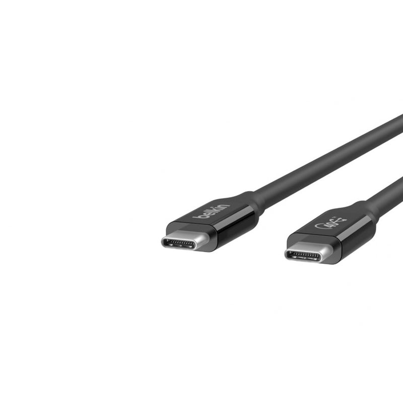 Belkin USB 4.0 Cable (USB-C to USB-C) 0.8m, Black