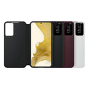 Samsung Smart Clear View Cover for Samsung S22+ Black