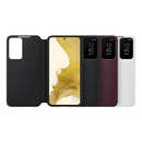 Samsung Smart Clear View Cover for Galaxy S22 Black