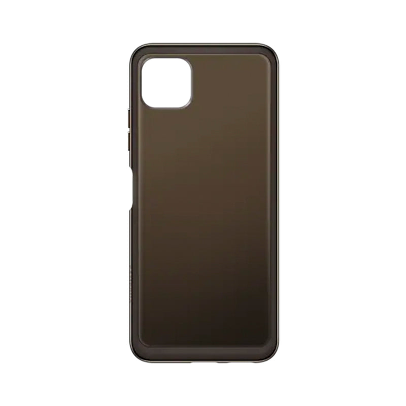 Samsung A22 5G Soft Clear Cover Case Black