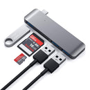 SATECHI USB-C USB 3.0 3in1 Combo Hub (Space Grey)