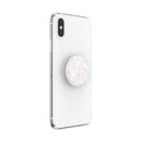 Popsockets POPGRIP PREMIUM Iridescent Confetti White