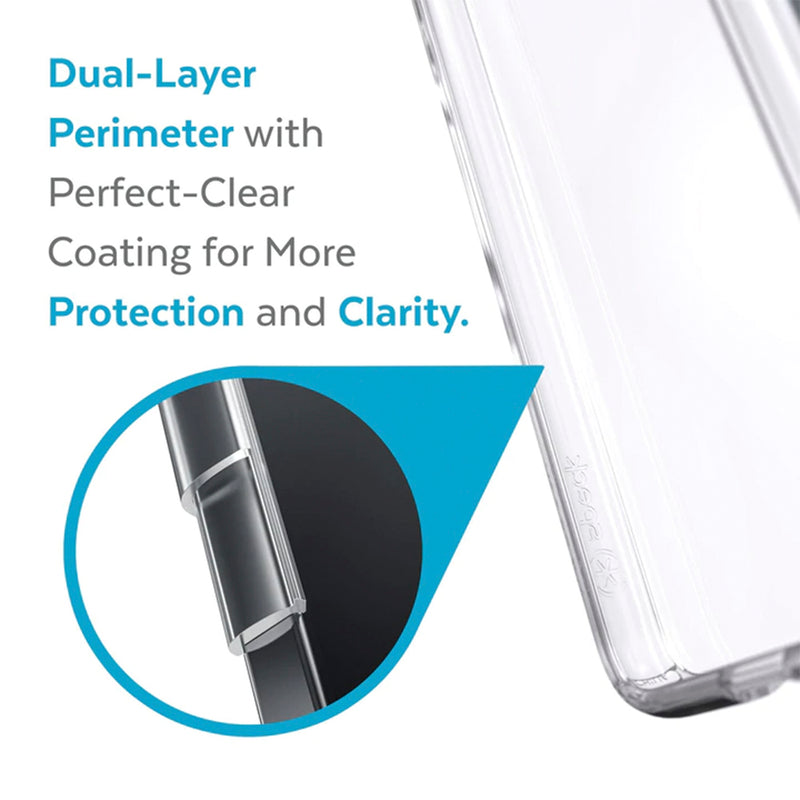 Speck Perfect Clear Case for Samsung Galaxy S22+ Clear